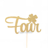 Lucky Four Cake Topper