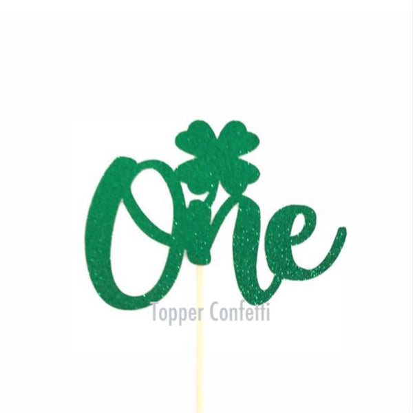 Lucky One Cake Topper