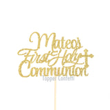 Custom First Holy Communion Cake Topper