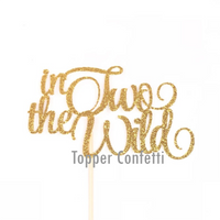 In Two the Wild Cake Topper