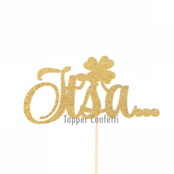 It's a... Cake Topper