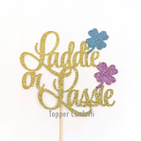 Laddie or Lassie Cake Topper