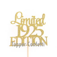 Limited 1925 Edition Cake Topper
