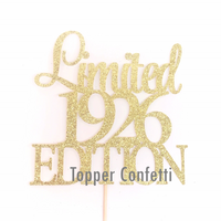 Limited 1926 Edition Cake Topper