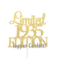 Limited 1935 Edition Cake Topper