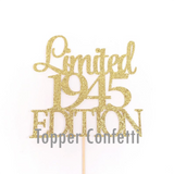Limited 1945 Edition Cake Topper