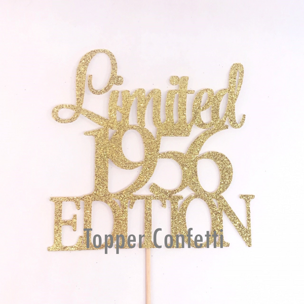 Limited 1956 Edition Cake Topper
