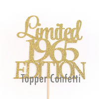 Limited 1965 Edition Cake Topper