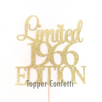 Limited 1966 Edition Cake Topper