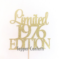 Limited 1976 Edition Cake Topper