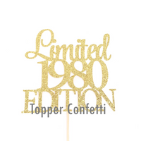 Limited 1980 Edition Cake Topper