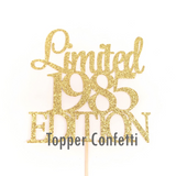 Limited 1985 Edition Cake Topper