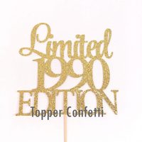 Limited 1990 Edition Cake Topper