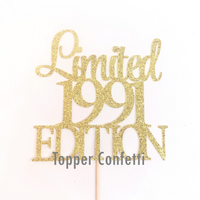 Limited 1991 Edition Cake Topper