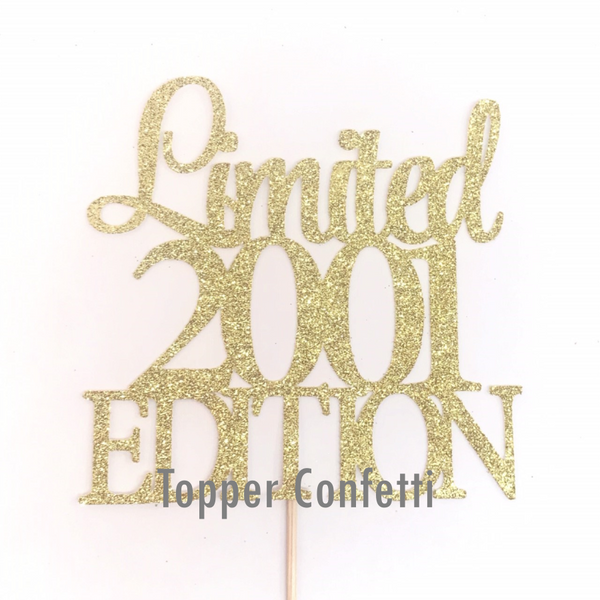 Limited 2001 Edition Cake Topper