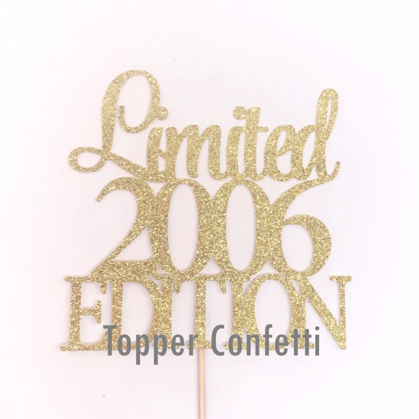 Limited 2006 Edition Cake Topper