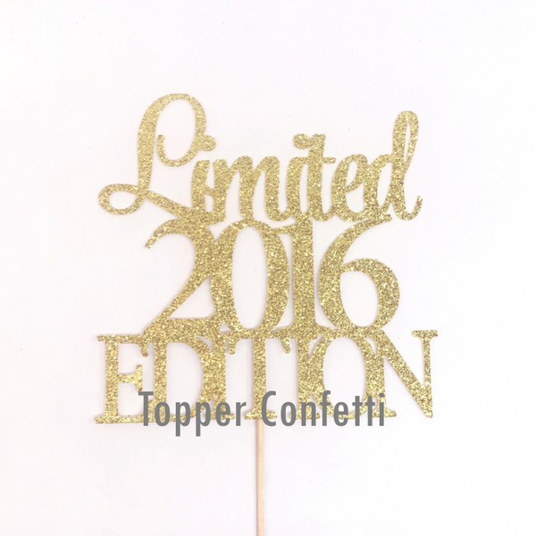 Limited 2016 Edition Cake Topper