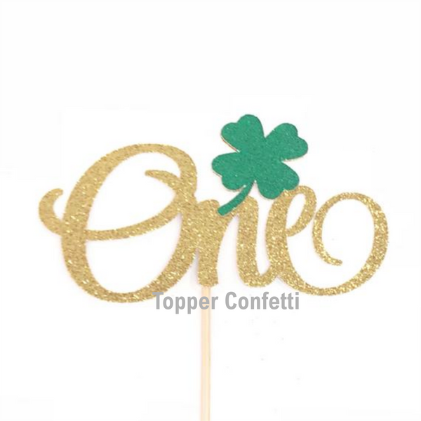 Lucky One Cake Topper