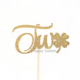 Lucky Two Cake Topper