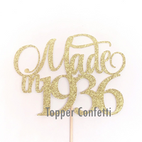 Made in 1936 Cake Topper