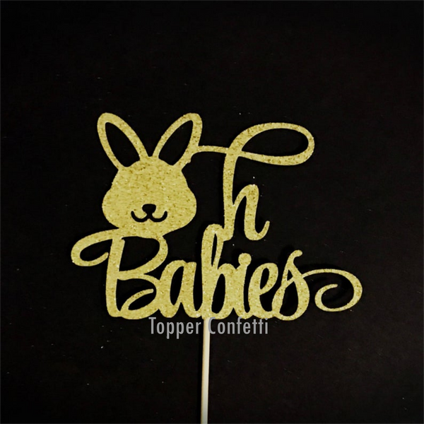 Oh Babies Cake Topper