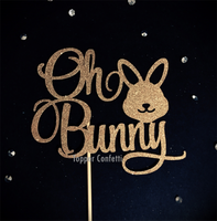 Oh Bunny Cake Topper