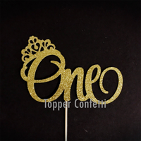 Princess One Cake Topper