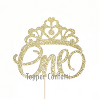 Princess One Cake Topper