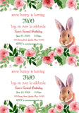 Editable - Some Bunny is One Invitation / Some Bunny is Two Invitation