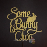 Some Bunny is Two Cake Topper