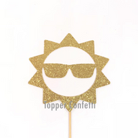 Sun Cake Topper