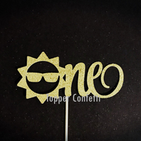 Sun One Cake Topper