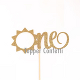Sun One Cake Topper