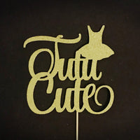 Tutu Cute Cake Topper
