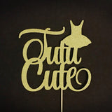 Tutu Cute Cake Topper