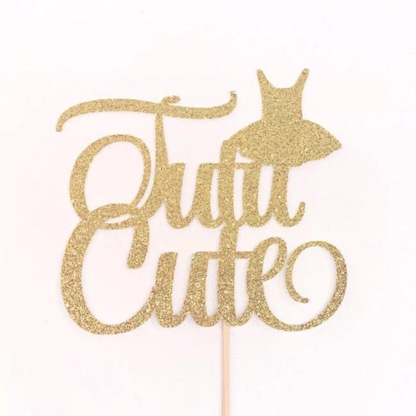 Tutu Cute Cake Topper