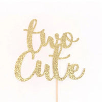 Two Cute Cake Topper