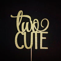 Two Cute Cake Topper