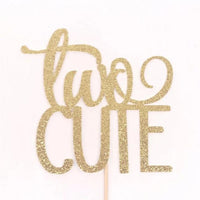 Two Cute Cake Topper