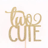 Two Cute Cake Topper