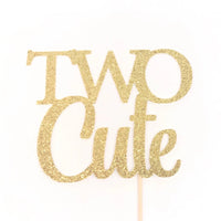 Two Cute Cake Topper