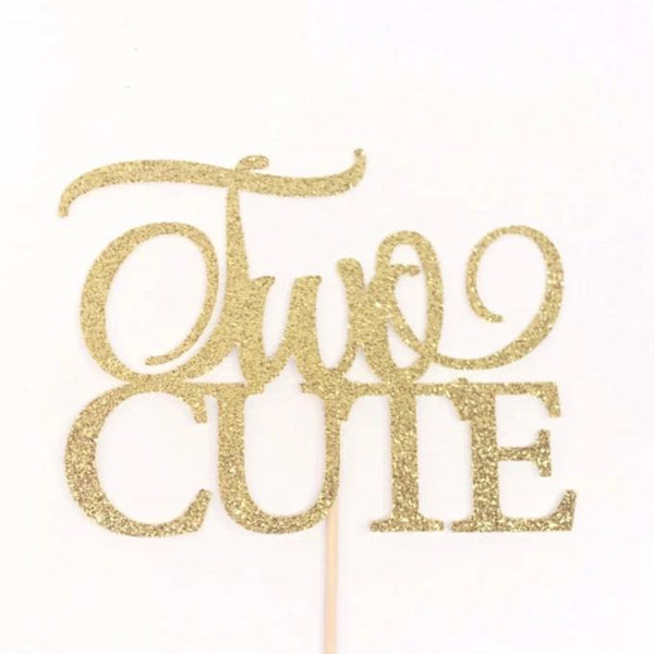 Two Cute Cake Topper