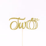 Pumpkin Two Cake Topper, Two Cake Topper, 2nd Birthday Cake Topper, Second Birthday Cake Topper, Little Pumpkin Cake Topper, Fall 2nd Birthday