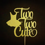 Two Two Cute Cake Topper