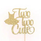 Two Two Cute Cake Topper