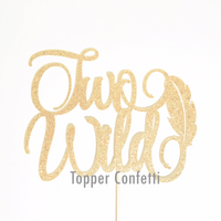 Two Wild Cake Topper