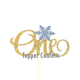 Winter Onederland Cake Topper