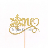 Winter Onederland Cake Topper